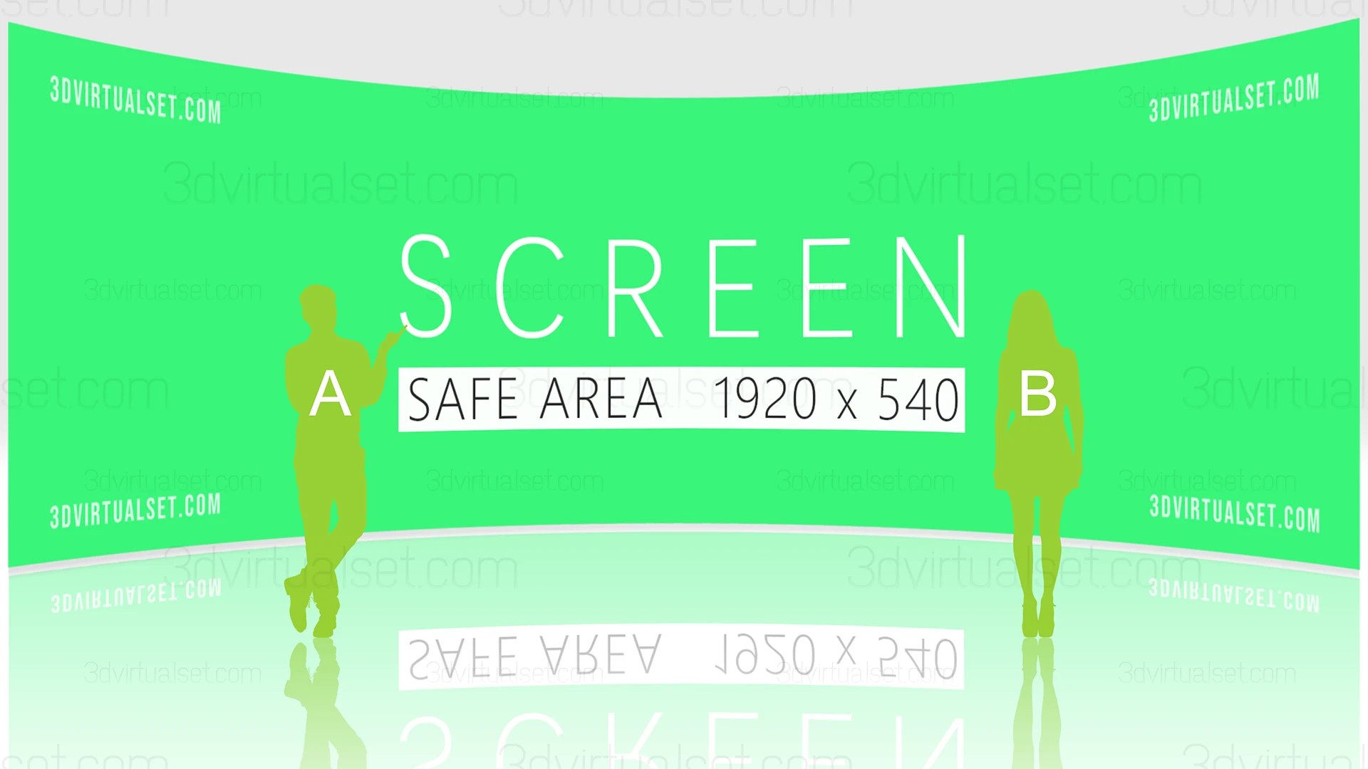 Virtual Set 151 For vMix Front 2-